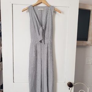 Abercrombie & Fitch Striped Jumpsuit XS